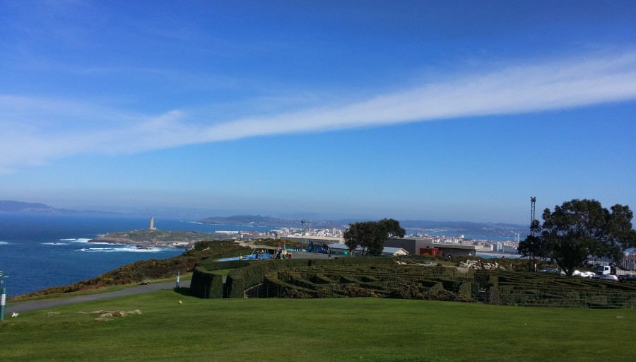 Coruña desde el Mirador de San Pedro