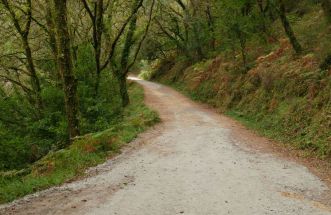 Ruta hacia a fervenza do Toxa